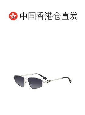 1h可退 香港直邮Dsquared2 二次方 男士 钯金色金属太阳眼镜 ICON