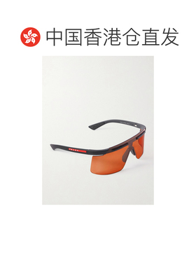 香港直邮Prada 普拉达 女士 Linea Rossa 方形框醋纤太阳眼镜 0PS