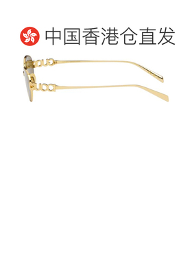 1h可退 香港直邮Gucci 古驰 女士 金色太阳镜 GG1935S003003GOLD