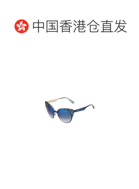 1h可退 香港直邮JIMMY CHOO 女士眼镜 ESTELLESEOE AW2025 蓝色