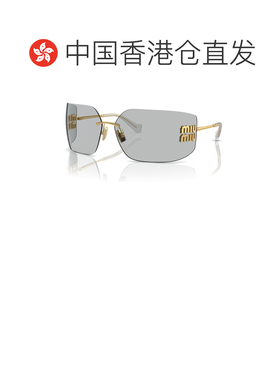 自营 MIUMIU缪缪徽标设计椭圆形太阳眼镜男女同款 0MU52YS