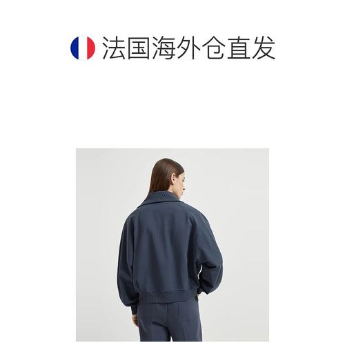 欧洲直邮BRUNELLO CUCINELLI 25秋冬 252MH827SN706C7186 女士 夹 - 图1
