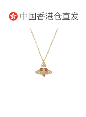 Vivienne Westwood 钻石心形吊坠项链 630203BM02【付后1h可退】