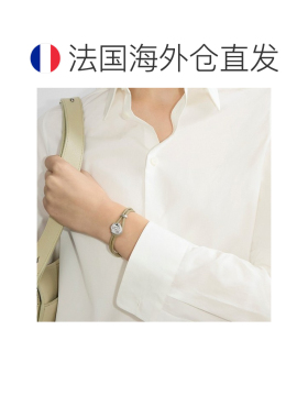 自营Burberry柏博利24年款 男女通用皮革制盾牌圈环手链配饰