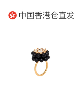 香港直邮Celine 思琳 女士 戒指 black黑色 舒适时尚配饰
