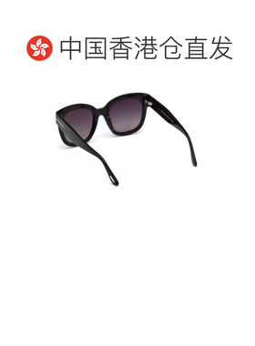 香港直邮Tom Ford 黑色徽标细节太阳镜 FT061352