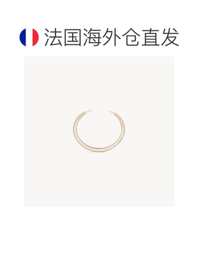 自营欧洲直邮YSL圣罗兰 SPIKY系列女士灰金色/黄金色/金色再生金