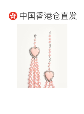 香港直邮VALENTINO 女士项链 WJ0BE7CELBXM SS2026 粉红色 COEUR