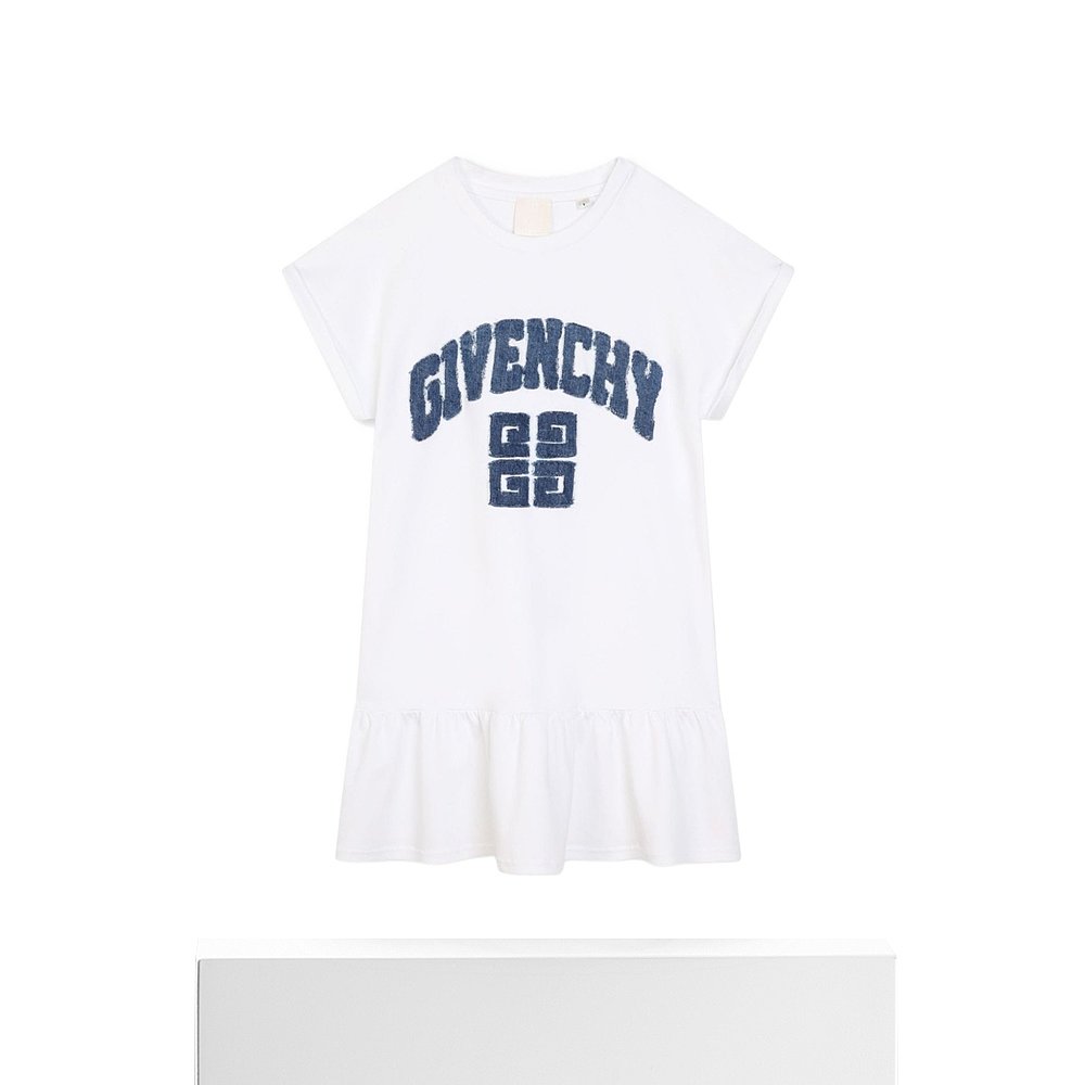 香港直邮Givenchy 圆领短袖连衣裙 H30286 - 图3