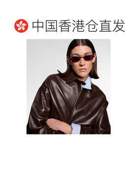 香港直邮Miu Miu 缪缪 女士 徽标椭圆形太阳眼镜