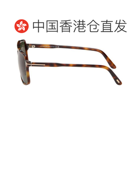 1h可退 香港直邮Tom Ford 汤姆 福特 男士 棕色 Kemp 太阳镜 FT11