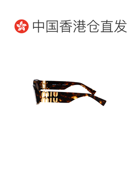 1h可退 香港直邮Miu Miu 缪缪 女士 MIELE 醋纤雪茄色太阳眼镜 0M