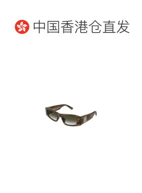 1h可退 香港直邮BALENCIAGA 女士眼镜 BB0478S003 SS2026 褐色 全