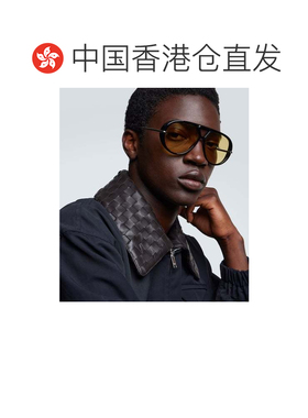 1h可退香港直邮Bottega Veneta 葆蝶家 男士 经典款飞行员太阳眼