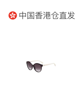 香港直邮FENDI 女士眼镜 FF0045SMGX AW2021 黑色 徽标太阳镜