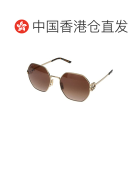 香港直邮GUCCI 女士太阳镜 GG2046S003 CO 金色