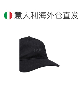 欧洲直邮BOSS 男士帽子 50550619001 AW2026 黑色【付后1h可退】