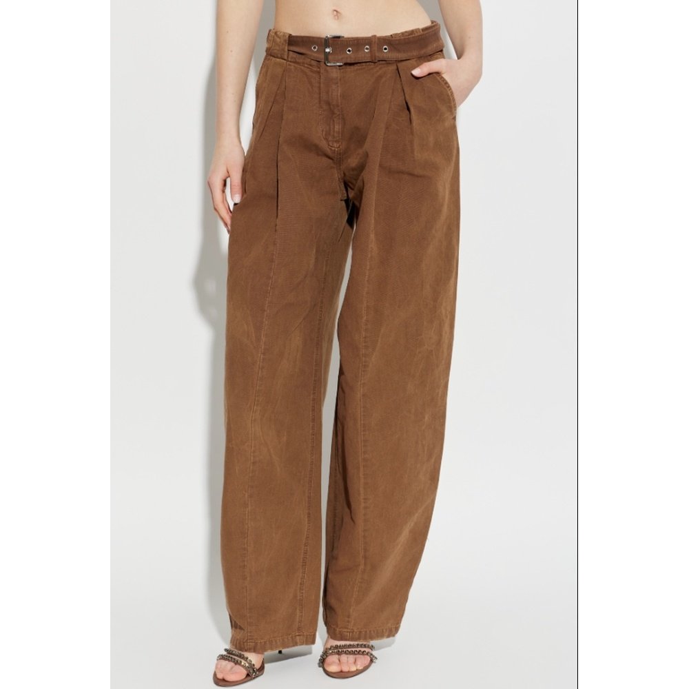 1h可退 香港直邮Blumarine 腰带环休闲裤 2J226A,淘宝优惠券,粉丝福利购,淘宝优惠卷