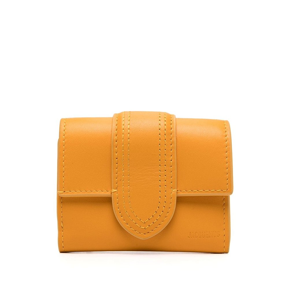 香港直邮Jacquemus 女士 JACQUEMUS Wallets Orange 钱包 233SL11 - 图2