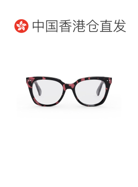 1h可退 香港直邮Celine 思琳 女士 徽标平光镜 CL50116I colorful