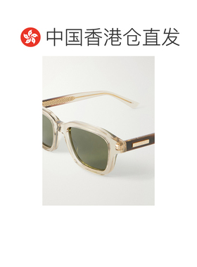 香港直邮Gucci 古驰 男士 The Wirecore 方形框醋纤太阳眼镜 GG22