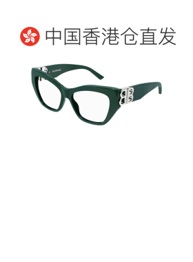 1h可退 香港直邮BALENCIAGA 女士眼镜 BB0312O004 SS2025 黑色 BB