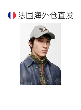 自营欧洲直邮LOEWE罗意威 男士灰色棉质L刺绣棒球【付后1h可退】