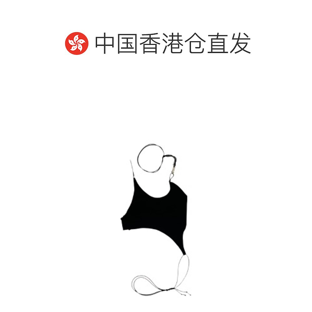 香港直邮HYEIN SEO黑色美元图案短袖T恤 背心