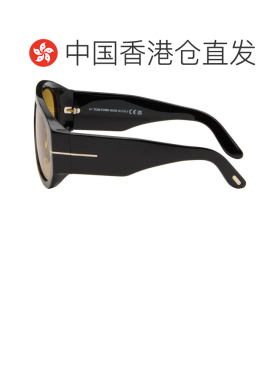1h可退 香港直邮Tom Ford 汤姆 福特 男士 黑色 Bronson 太阳镜 F