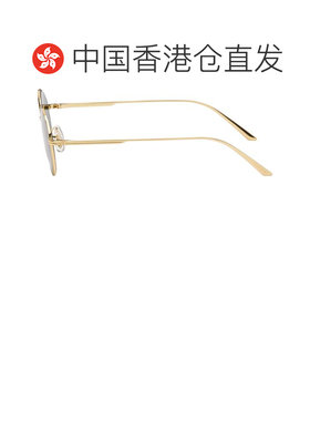 香港直邮KHAITE 女士 金色 Oliver Peoples 联名 1998C 太阳镜
