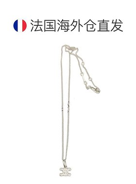 欧洲直邮Celine 项链TRIOMPHE RHINESTONE镶钻水晶吊坠链子