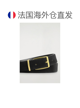 欧洲直邮自营COS 女士经典绒面革皮带腰带情人节礼物