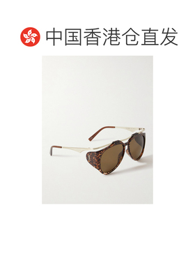 1h可退 香港直邮Saint Laurent 圣罗兰 女士 金色 & 棕色 SL M137