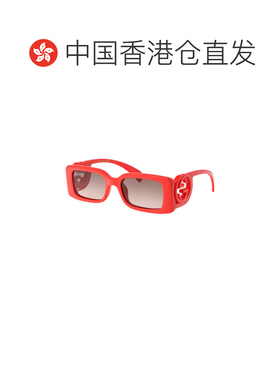 1h可退 香港直邮GUCCI 女士眼镜 GG1325S005 SS2026 红色 徽标太