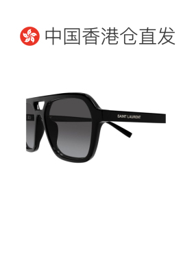 香港直邮SaintLaurent圣罗兰BLACK-BLACK-GREY女【付后1h可退】