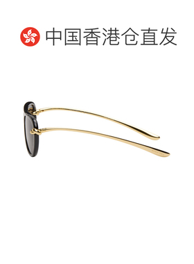 1h可退 香港直邮Bottega Veneta 葆蝶家 女士 黑色 Knot Aviator