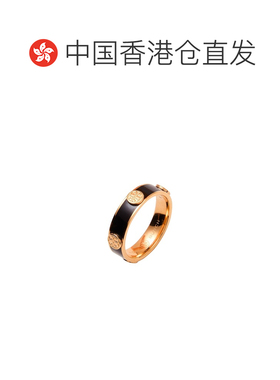 1h可退 香港直邮Tory Burch 托里 伯奇 女士 戒指 black黑色 舒适