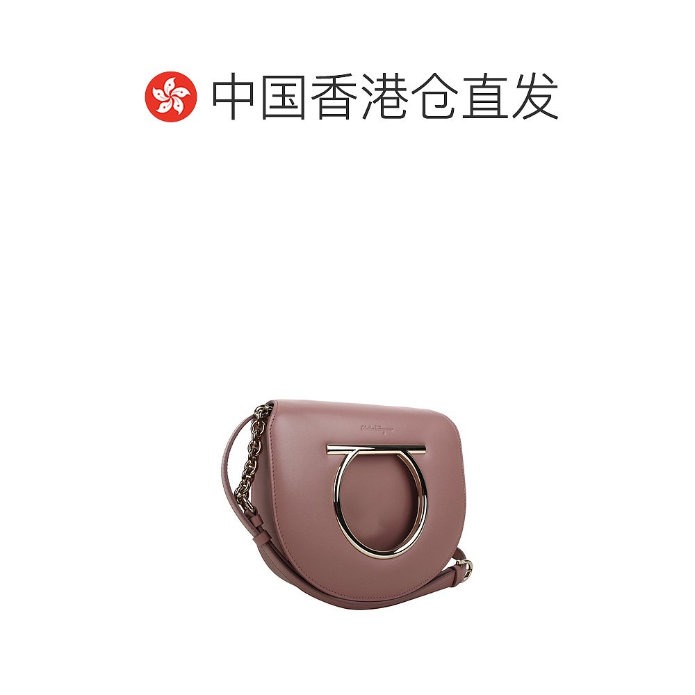 香港直邮Salvatore Ferragamo logo马鞍单肩包 21G998菲拉格慕-图1