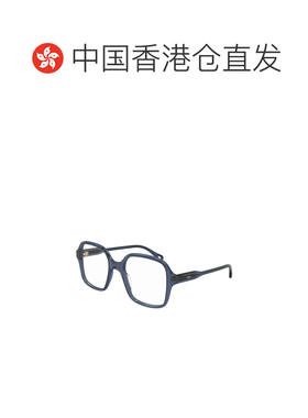 香港直邮CHLOÉ 男士太阳镜 CH0126O007 SS2026 蓝色 徽标平光镜