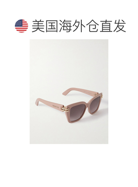 美国直邮DIOR 迪奥 女士 C S1I 方形框醋纤太阳眼镜 CD40149I72F