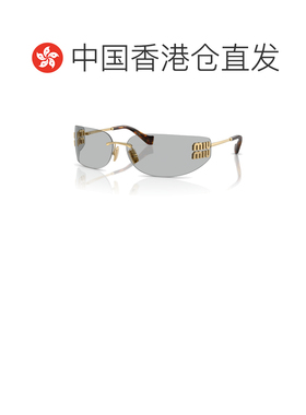 自营 MIUMIU缪缪徽标设计椭圆形太阳眼镜男女同款 0MU52YS