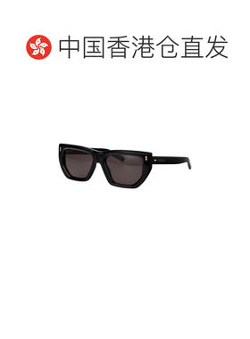 香港直邮GUCCI 女士眼镜 GG1520S001 SS2026 黑色 logo标识太阳镜
