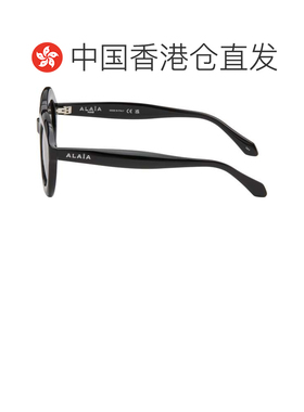 1h可退 香港直邮alaia 女士 黑色太阳镜 AA0088S001BLACKBLACKGRE