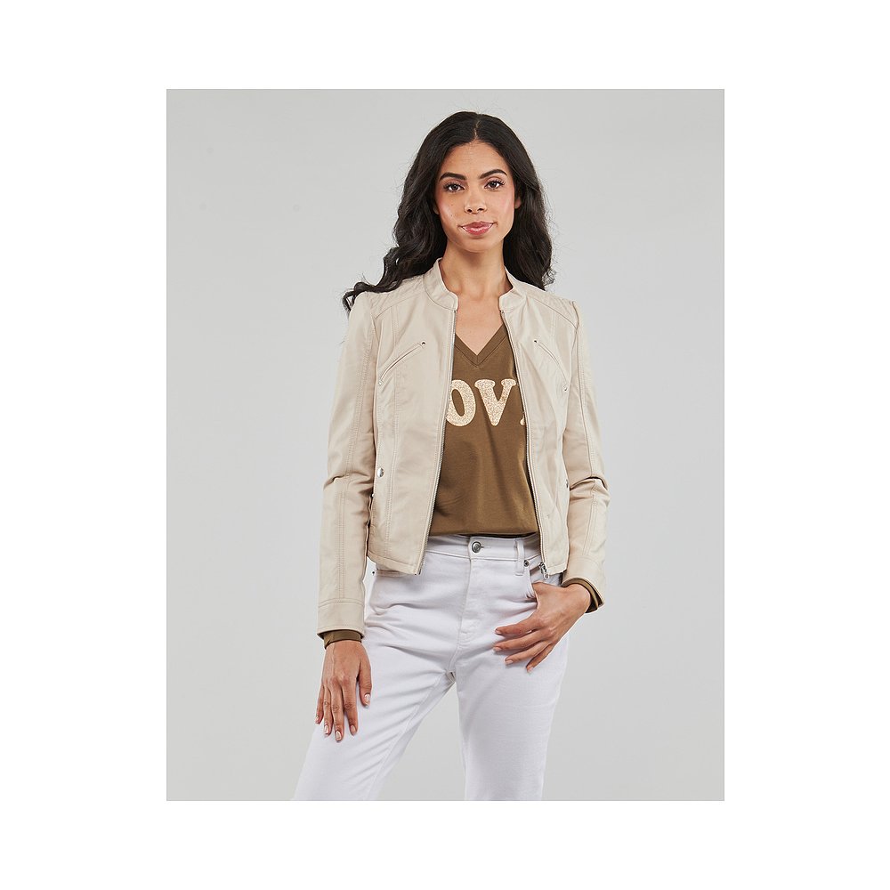 欧洲直邮Vero Moda 女士 VMFAVODONA COATED JACKET NOOS 皮衣/合 - 图0