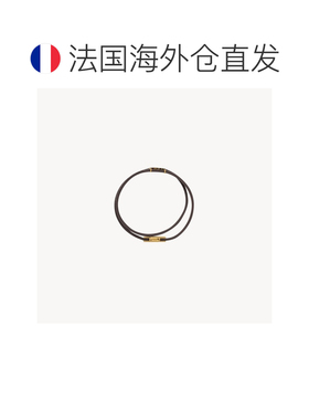 自营欧洲直邮YSL圣罗兰 CASSANDRE系列女士深勃艮第色/浅青铜色皮