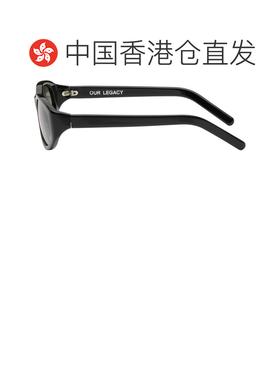 1h可退 香港直邮Our Legacy 男士 黑色 Unwound 太阳镜 A2238UIBI