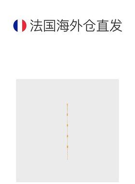 欧洲直邮CELINE思琳女士迷你TRIOMPHE手链金色饰面黄铜简约细链条