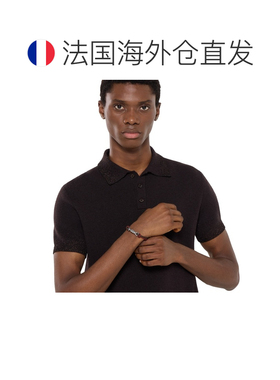 自营欧洲直邮GUCCI古驰 Bracelet tresse男士绿色/红色编织手链