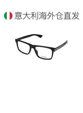 1h可退 欧洲直邮SAINT LAURENT 男士眼镜 SL882006 SS2026 黑色