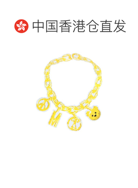 1h可退 香港直邮Moschino 莫斯奇诺 女士 项链 yellow黄色 舒适时